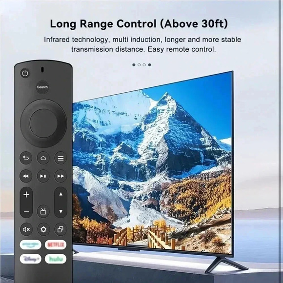 Remote Control Replacement Smart Fire TV Insignia Toshiba Hisense‎ NS-RCFNA-21 - Picture 6 of 10